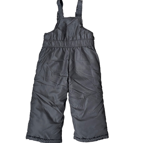 Osh Kosh B'gosh Toddlers Boys Girls Bib Ski Snow Suit Gray Overalls Size 3T - Picture 6 of 10